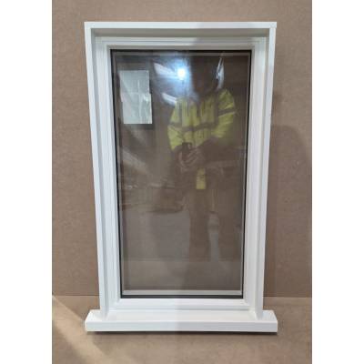 Wooden Timber Direct Glazed Window Solid Sapele Hardwood 580...